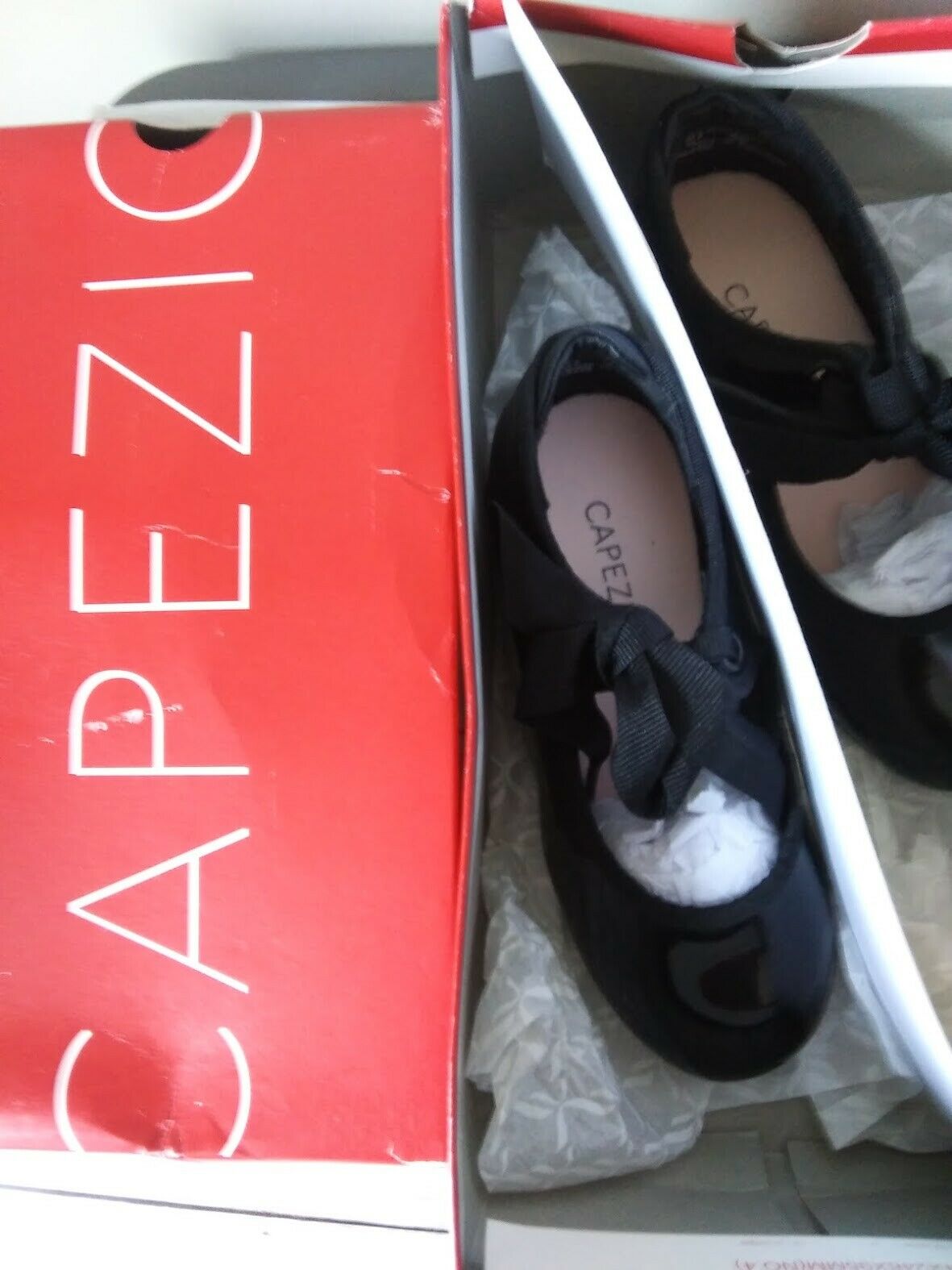Capezio Jr. Tyette Tap Dance Shoe - Toddler/Little Kid - Black Patent Size 9 M - Fresh Stock Dated February 2026