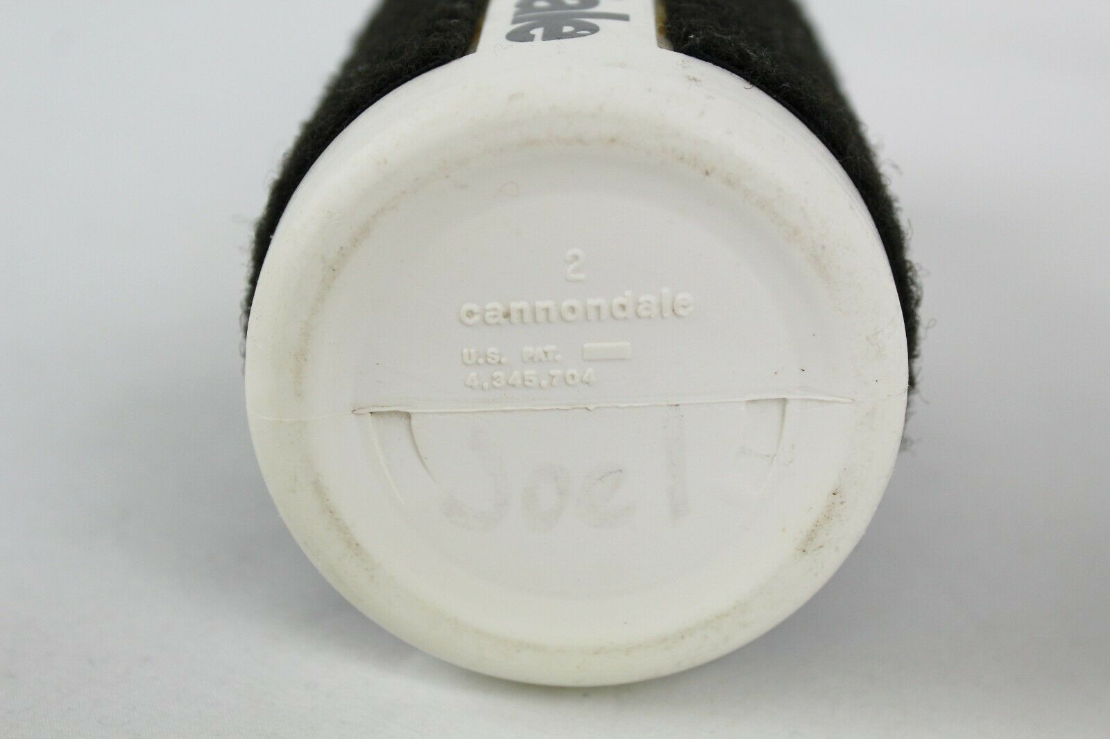 Vintage CANNONDALE Bike Water Bottle and Hook and Loop Downtube Mount - Fresh Stock Dated December 2025