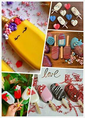 Popsicle Molds for Kids Silicone Popsicle Molds BPA Free Reusable 4 Cavities ... - Fresh Stock Dated February 2026