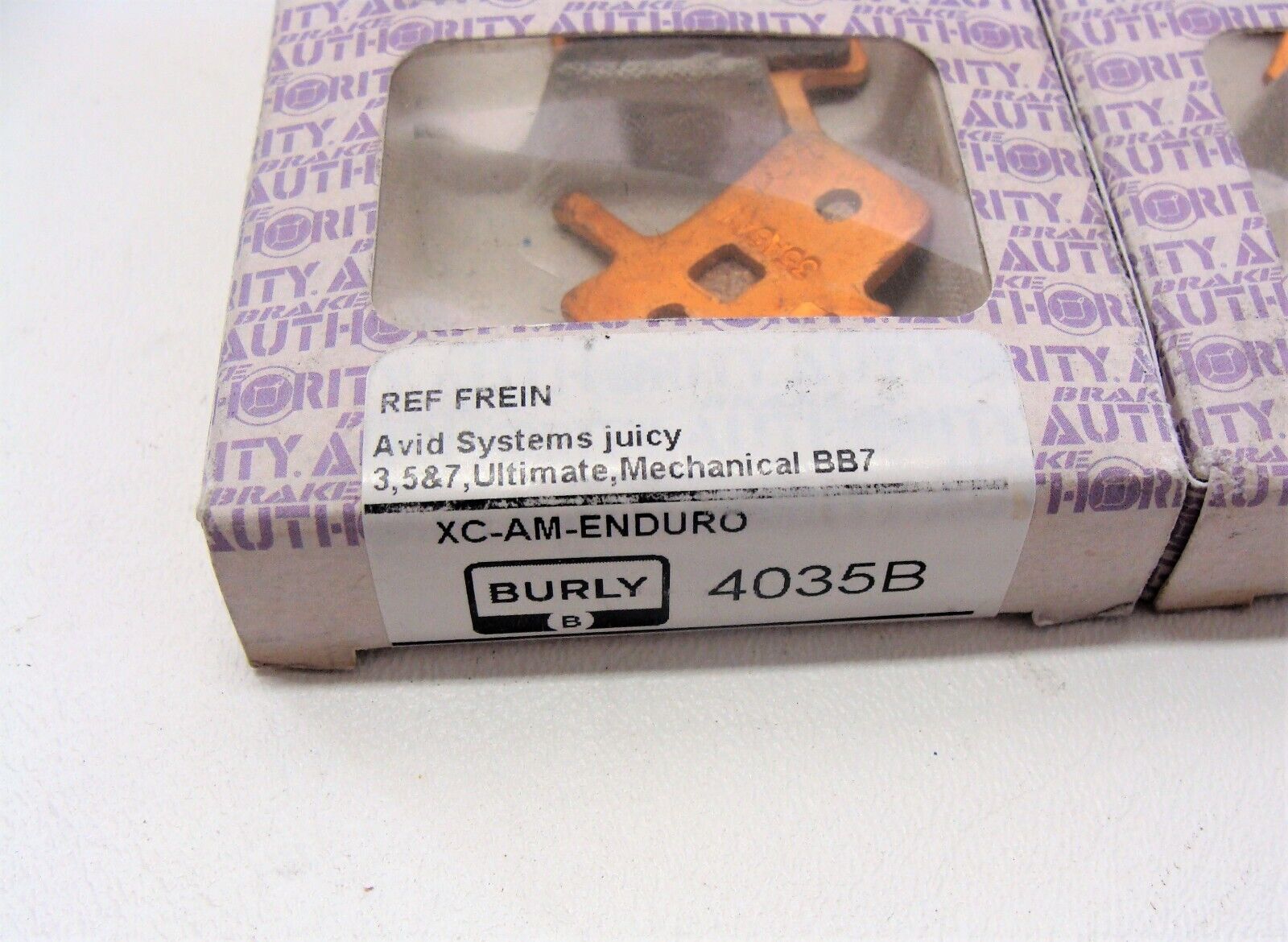 ~ 2 New Sets Brake Authority Burly 4035B AVID Juicy 5, 7 BB7 Disc Brake Pads ~ - Fresh Stock Dated February 2026