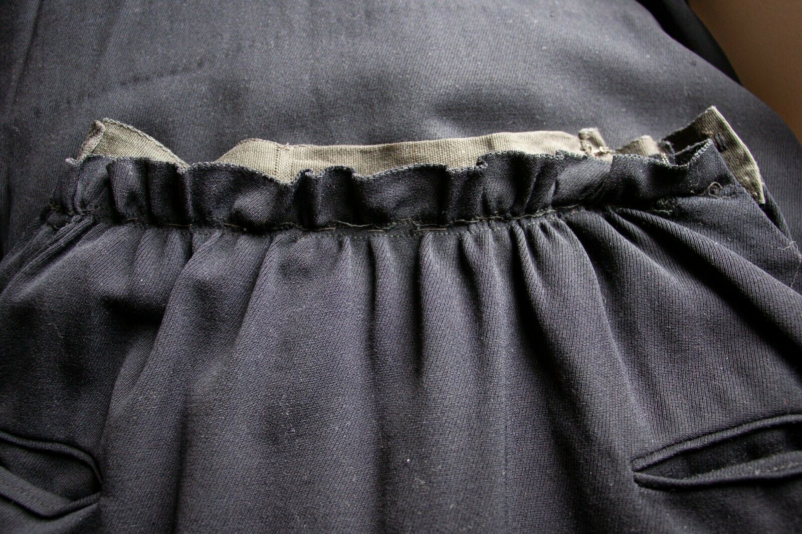Edwardian 1910s 1920s Navy Wool Skirt - Fresh Stock Dated February 2026