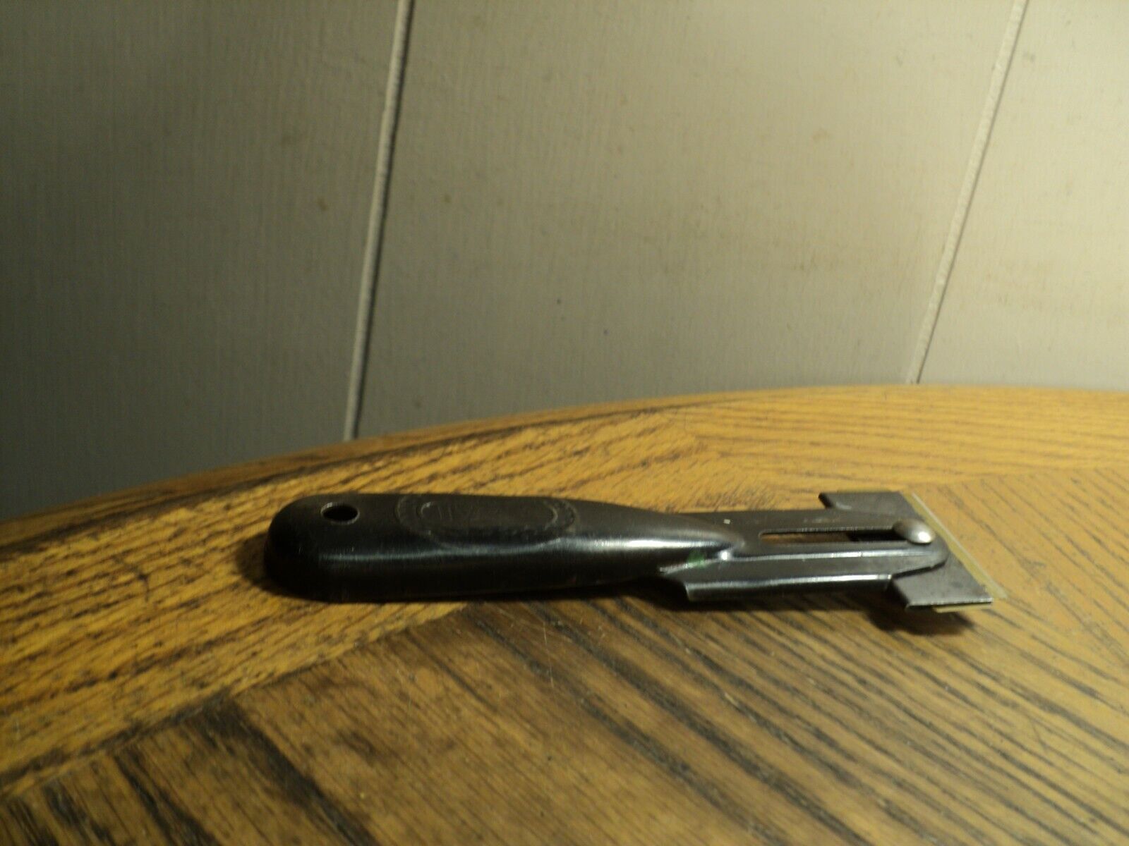 Vintage Duz-All Scraper Tool w/ New Old Stock Durex Double Edge Blade - 5