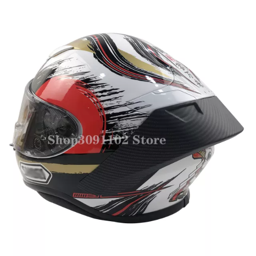 Motorcycle Accessories Rear Helmet Spoiler Deflector Fits For Shoei Z7 Z-7 Z8 - Fresh Stock Dated February 2026