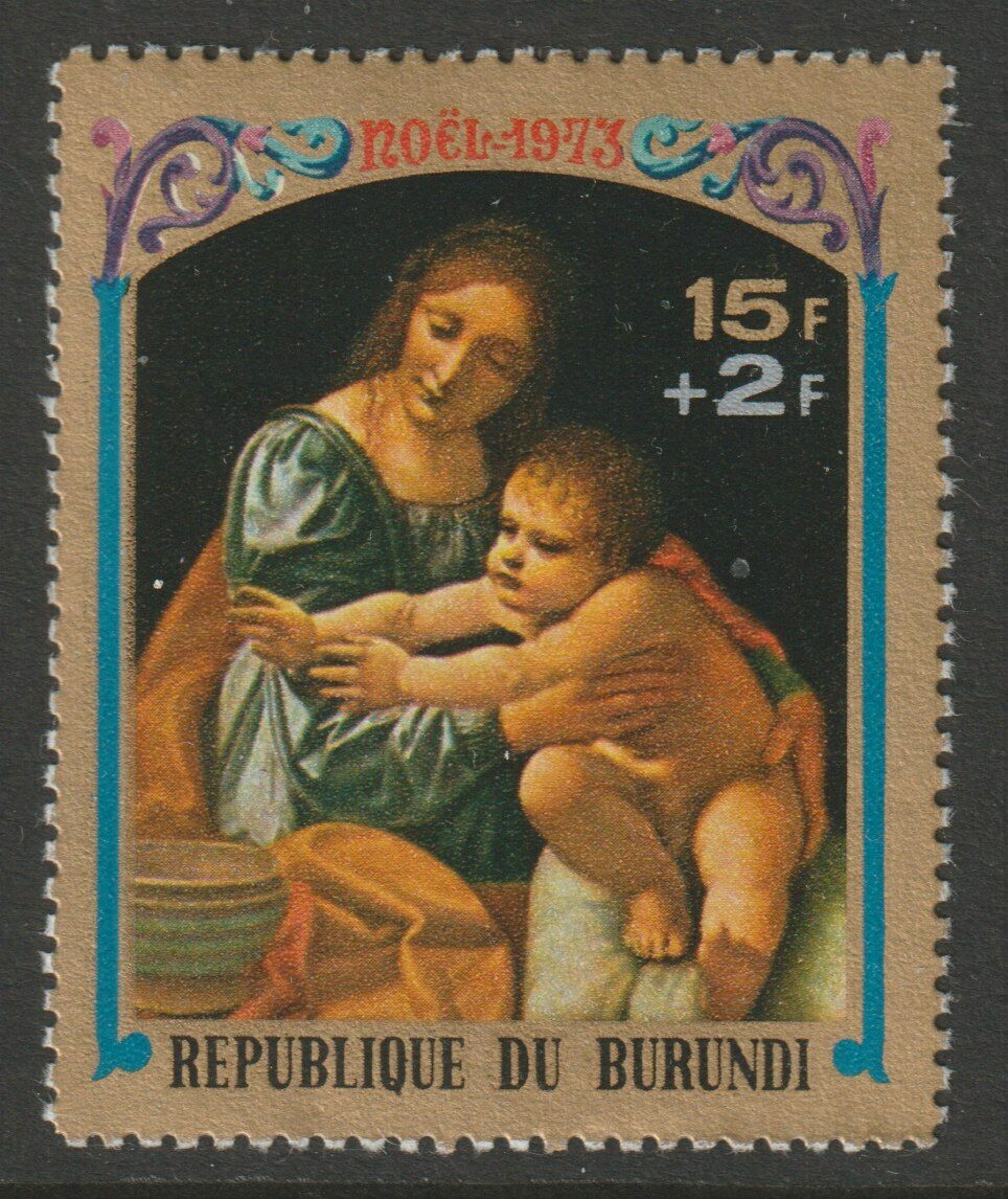 Burundi 1973 #B59-61 Christmas - MLH - Fresh Stock Dated December 2025