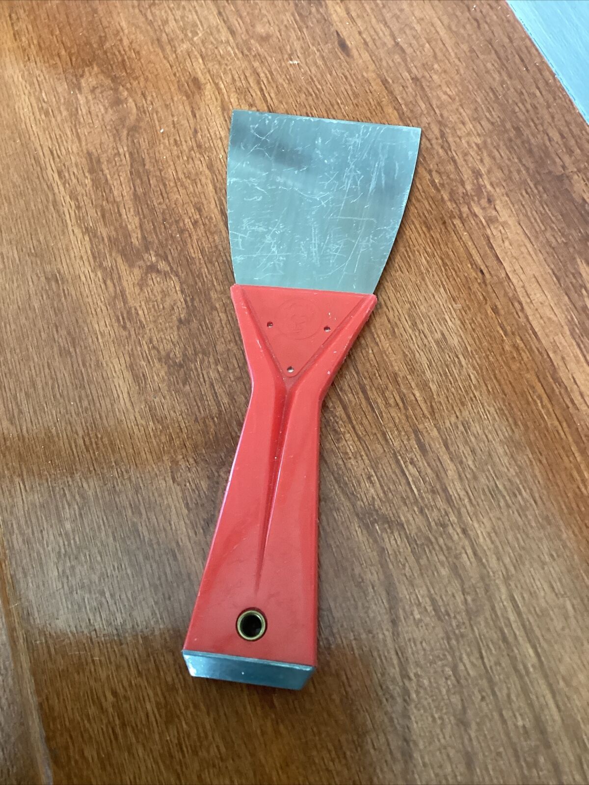 Vintage Red Devil 4400, 4410 Red Handle 3” Flexible Blade Scraper~Putty Knife - Fresh Stock Dated February 2026