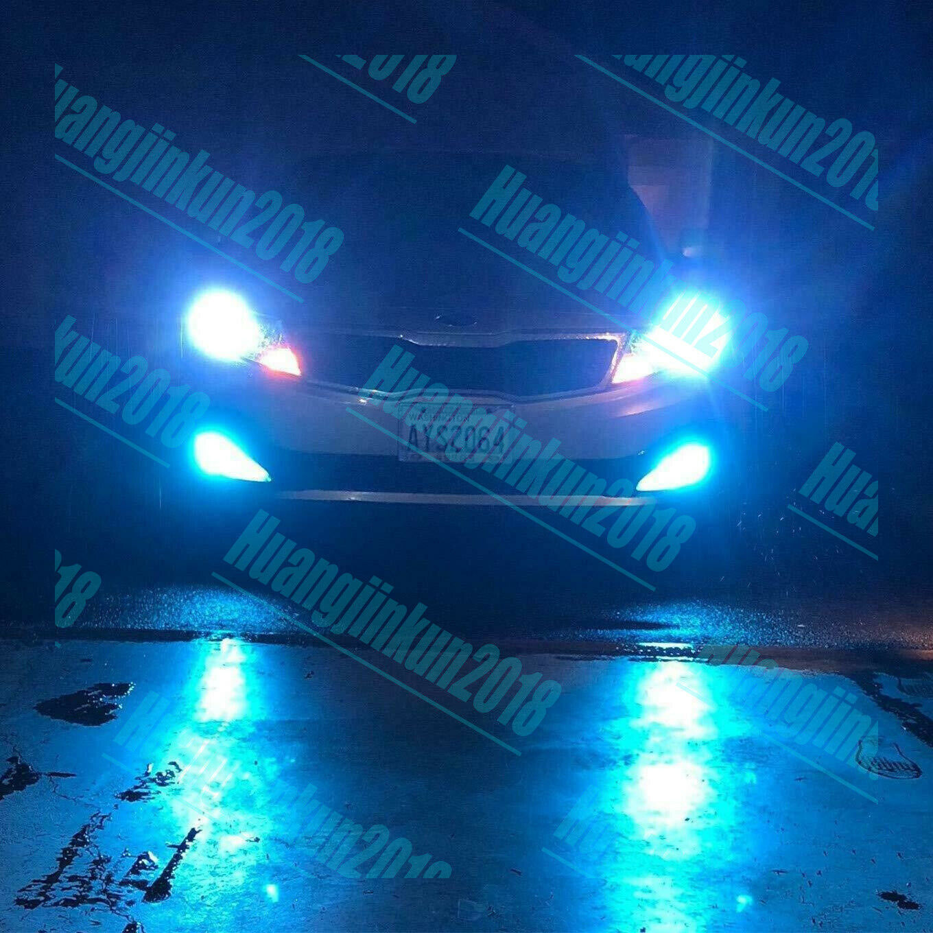 FOR 2004 2006 YAMAHA YZF-R1 LOW/HIGH LED HEADLIGHT BULB 8000K Ice Blue 8000LM 2x - Fresh Stock Dated February 2026