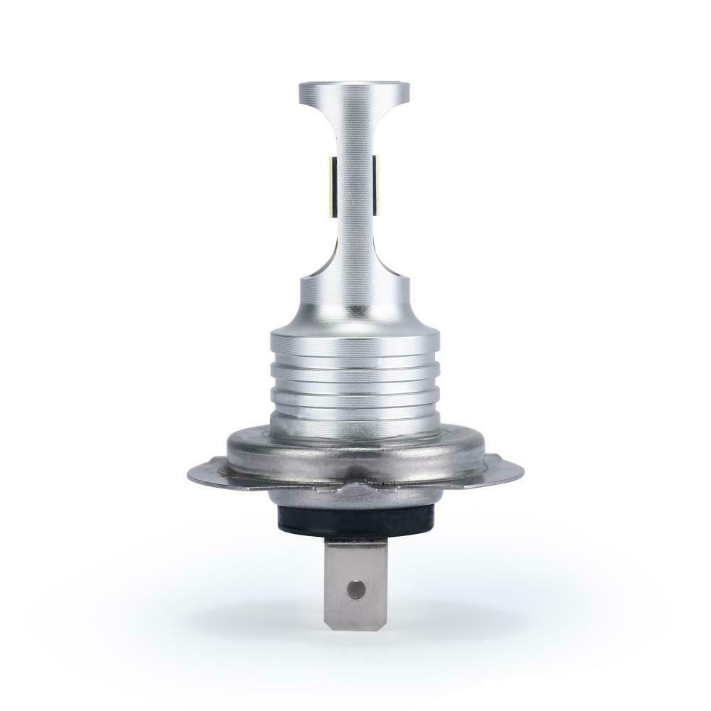 White H7 LED Headlight Bulbs For Yamaha YZF R6 2003-2013 2014 YZF R6S 2006-2009 - Fresh Stock Dated February 2026