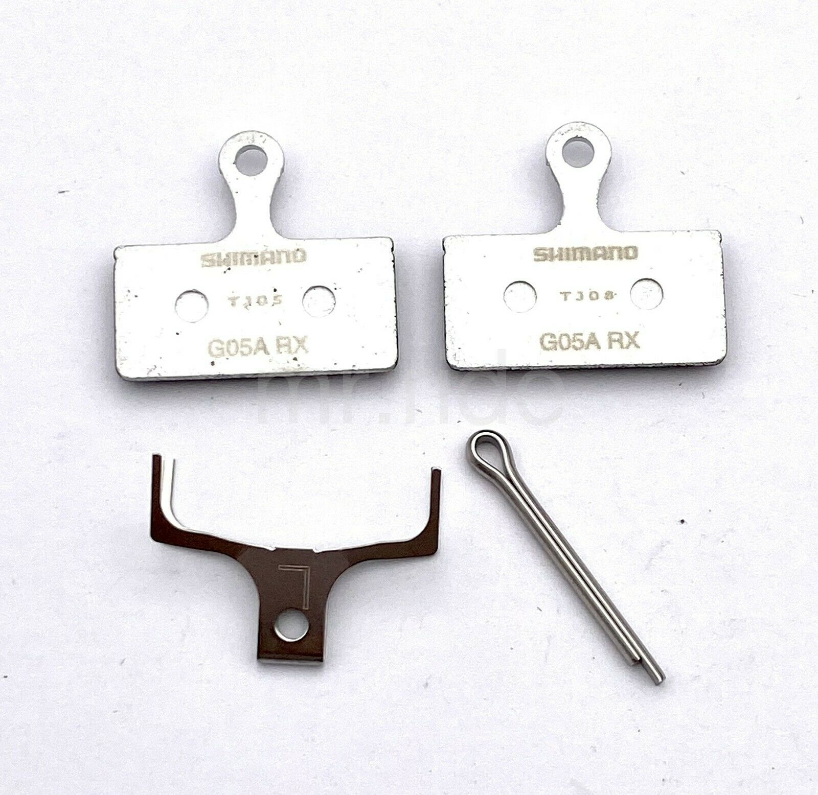 New Shimano G05A [G03A] Bike Disc Brake Resin Pads For XTR/XT/SLX/Alfine,2 Pairs - Fresh Stock Dated February 2026