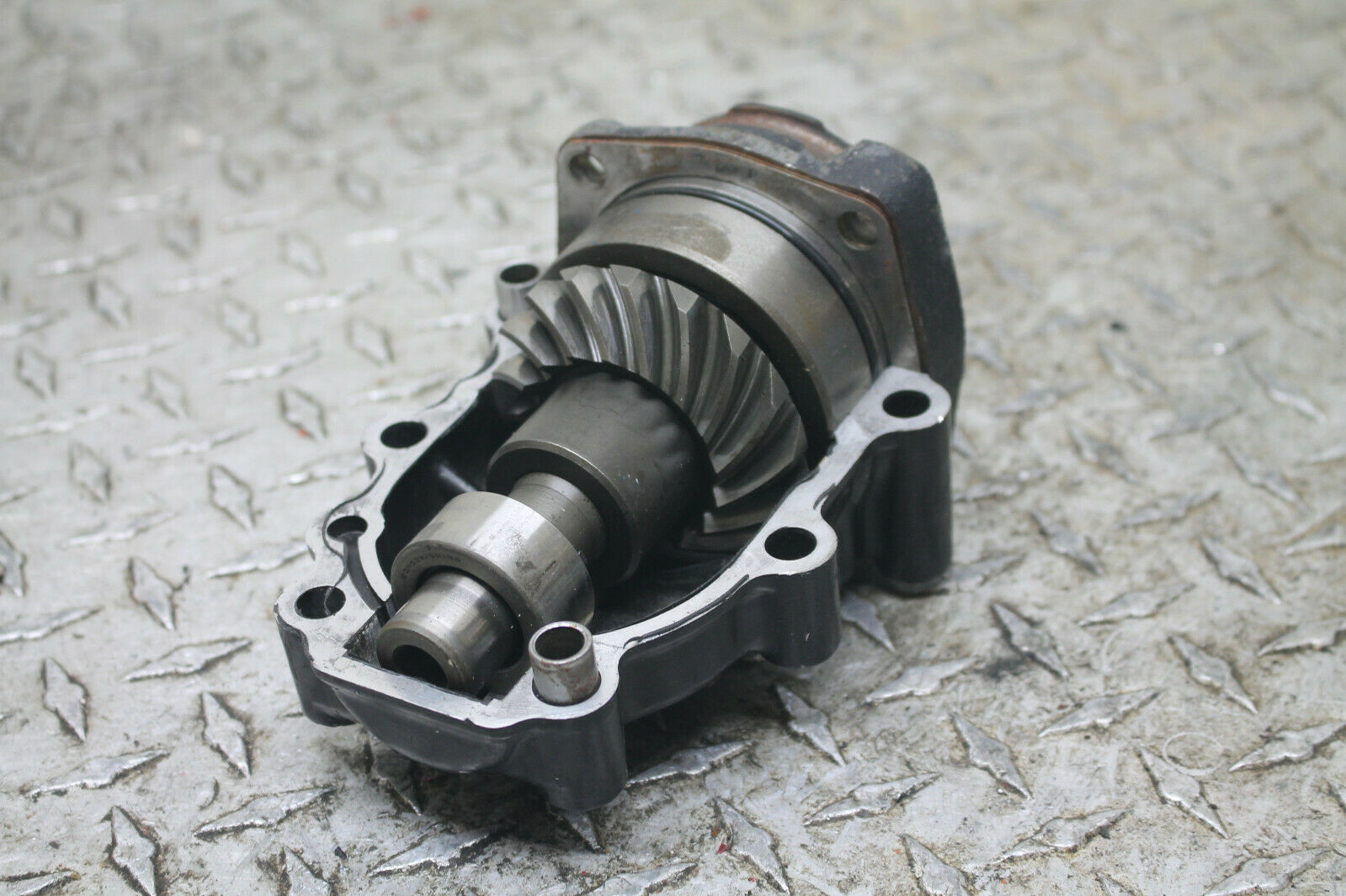 Suzuki M50 VZ800 Used U Joint Bevel Gear and Cover 12K drive gear shaft - Fresh Stock Dated February 2026