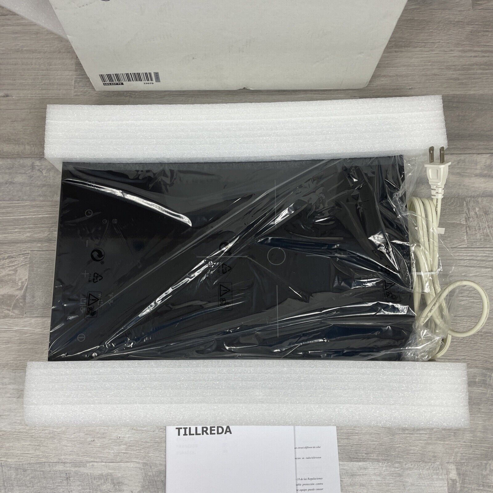Ikea TILLREDA Portable Induction Cooktop Burner New In Box - Fresh Stock Dated February 2026