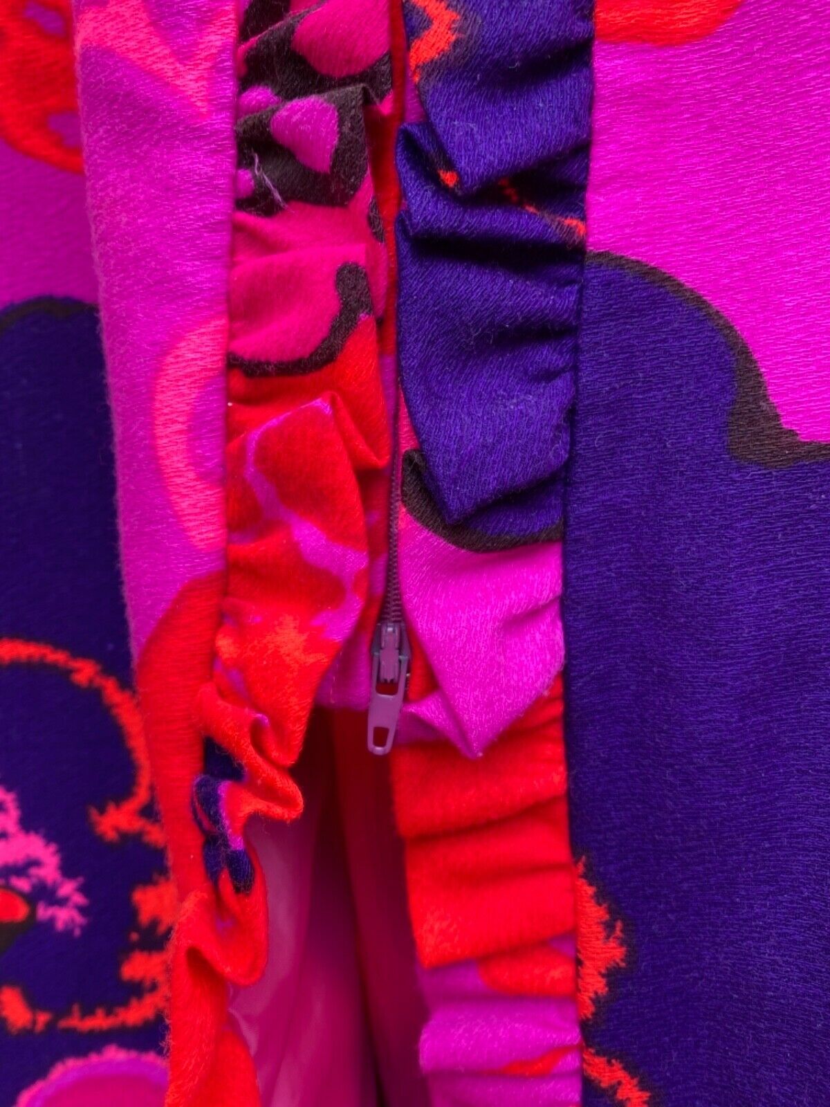 ALICE POLYNESIAN Vtg ‘60s 70s Psychedelic Hawaiian Maxi Skirt Boho - Fresh Stock Dated December 2025