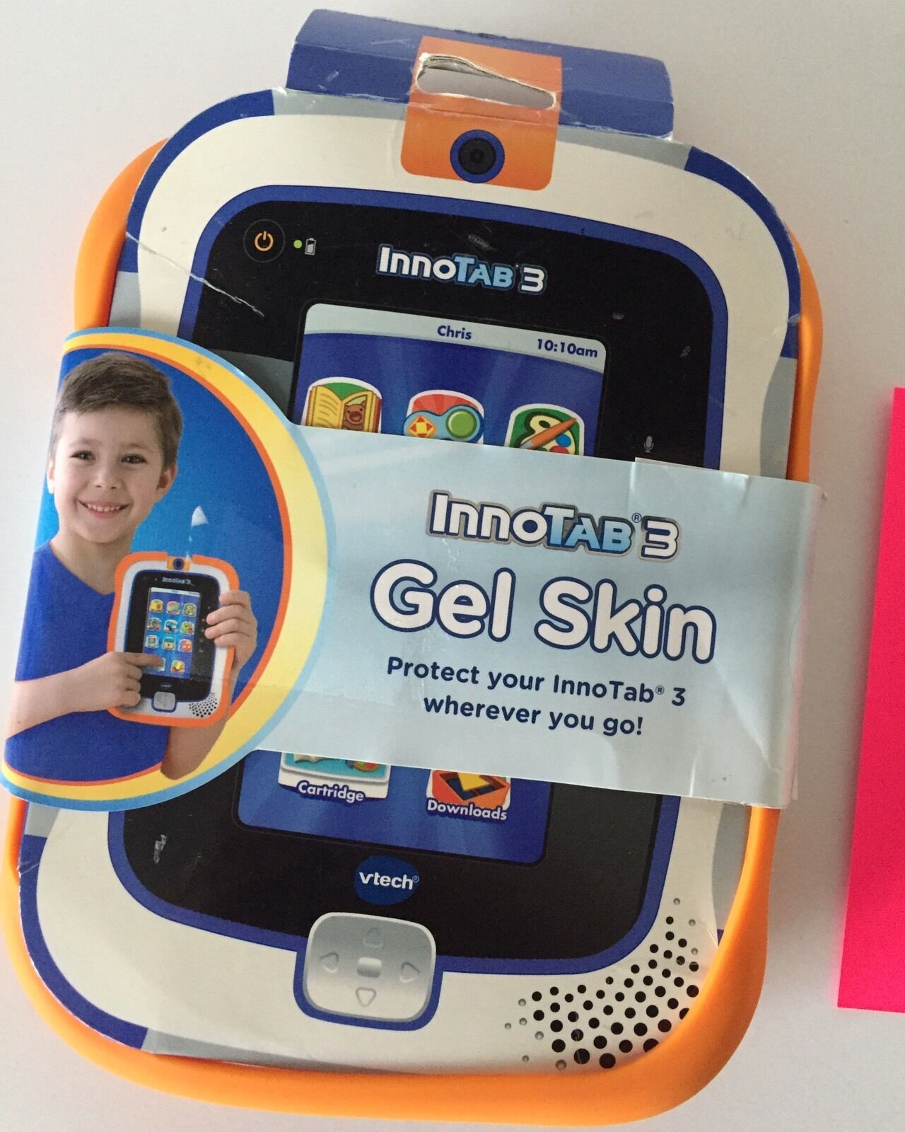 Vetch Kids Electronics InnoTab 3 Gel Skin Cover Case Protection Orange NEW - Fresh Stock Dated February 2026