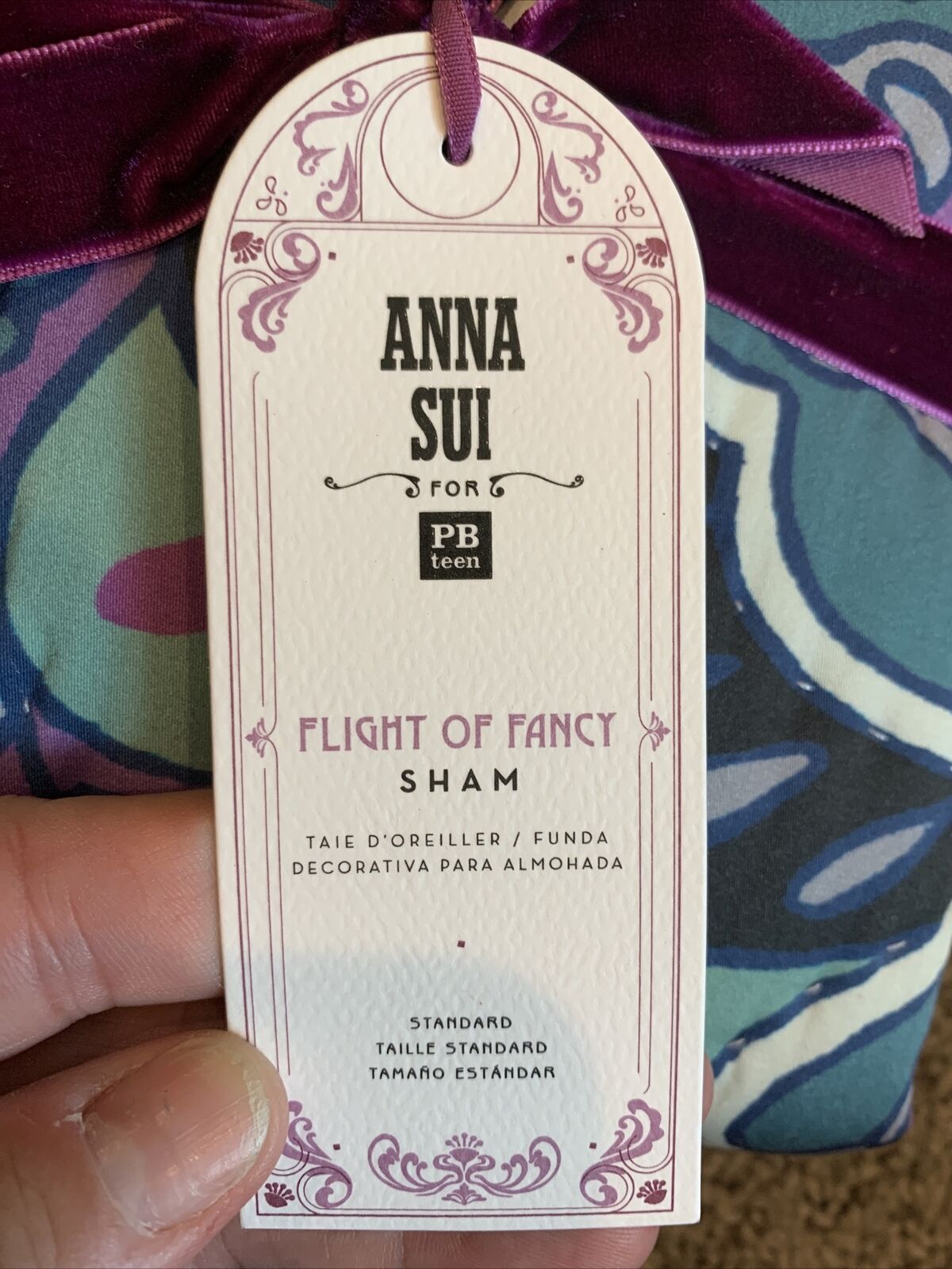 pottery barn teen anna sui flight of fancy sham - Fresh Stock Dated December 2025