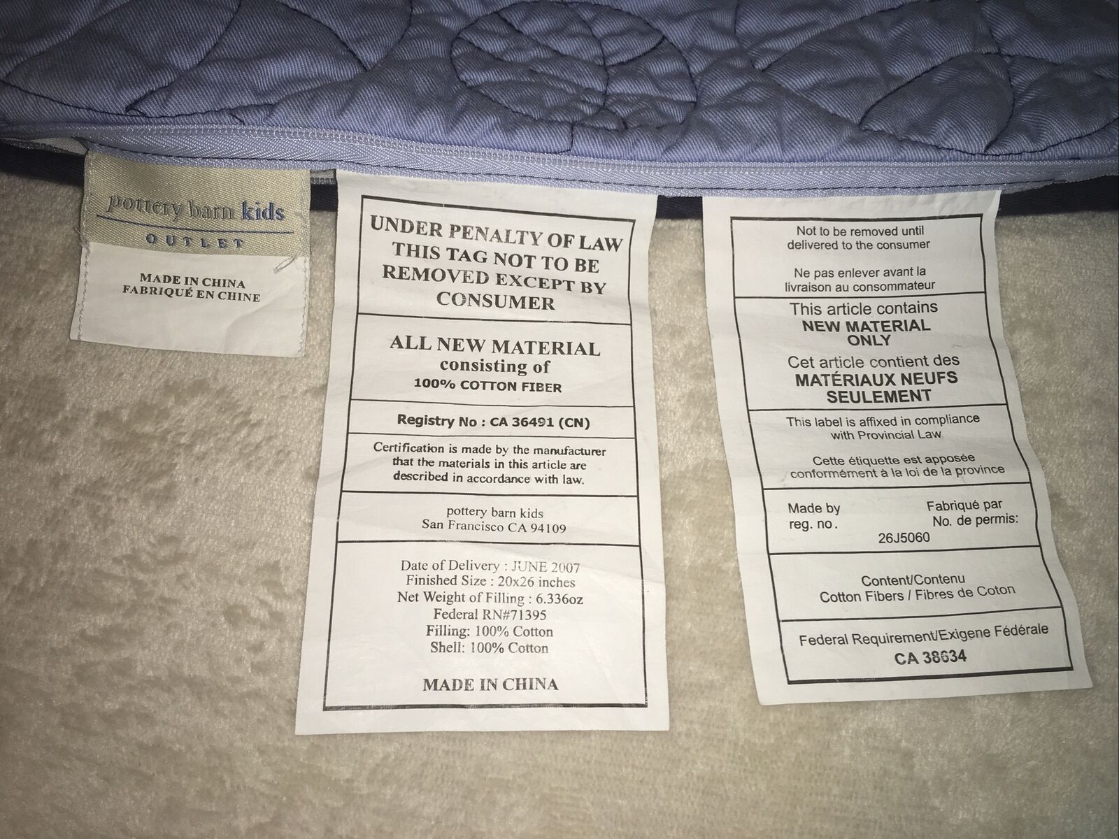 Pottery Barn Kids Navy Blue Reversible Stitched Pillow Sham Basketballs Pattern - Fresh Stock Dated February 2026