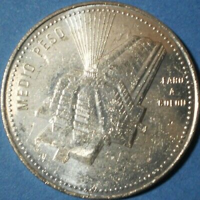 DOMINICAN REPUBLIC ½ PESO 1990 Dominicana Dominikanische Dominicaine Domenicana - Fresh Stock Dated December 2025