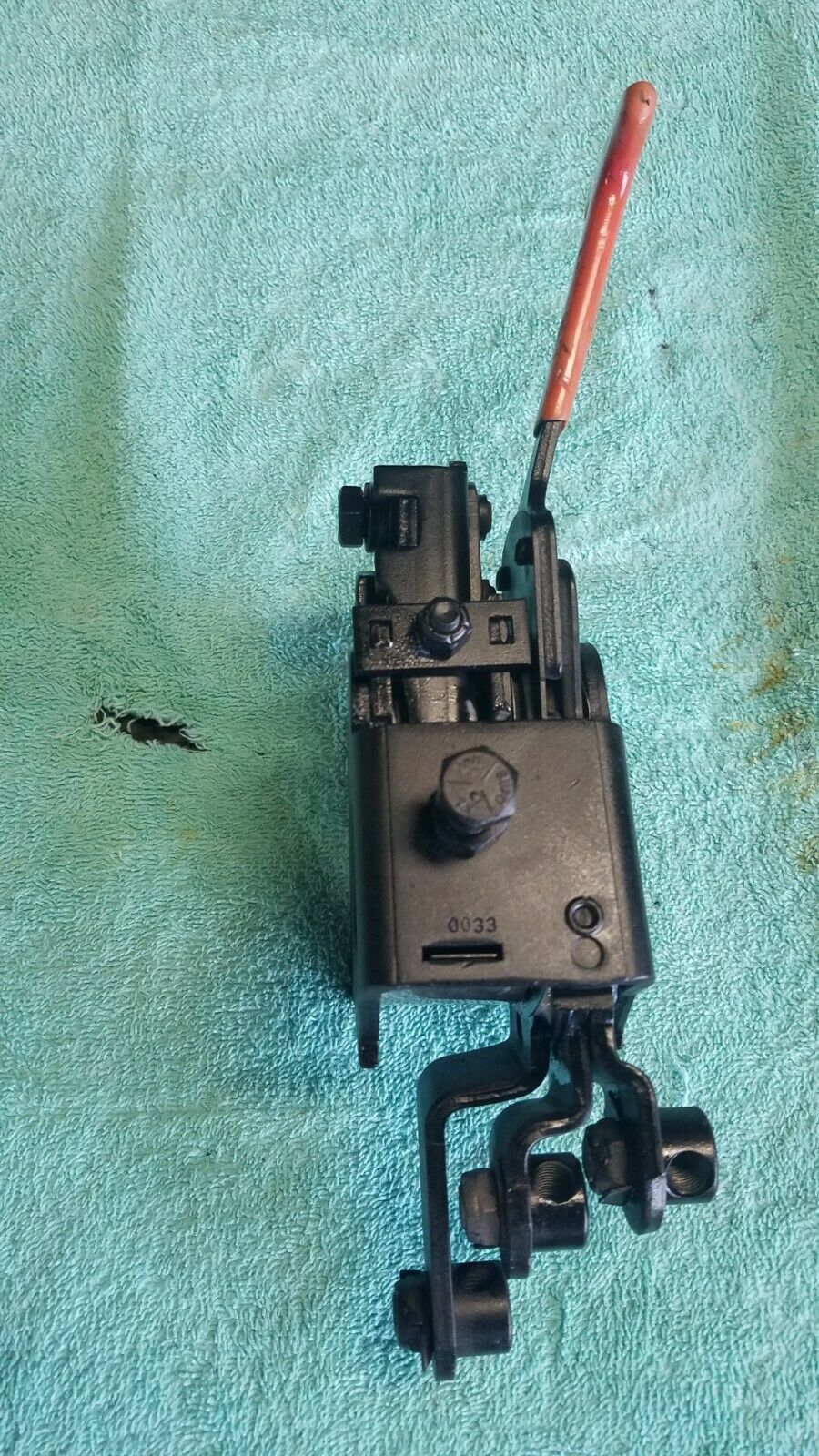 1980's HURST 4 SPEED COMPETITION PLUS SHIFTER W/REVERSE LOCK OUT #0033 RESTORED - Fresh Stock Dated December 2025