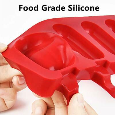 Popsicle Molds for Kids Silicone Popsicle Molds BPA Free Reusable 4 Cavities ... - Fresh Stock Dated February 2026