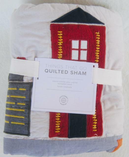 Pottery Barn Kids Things That Go Euro Sham 26