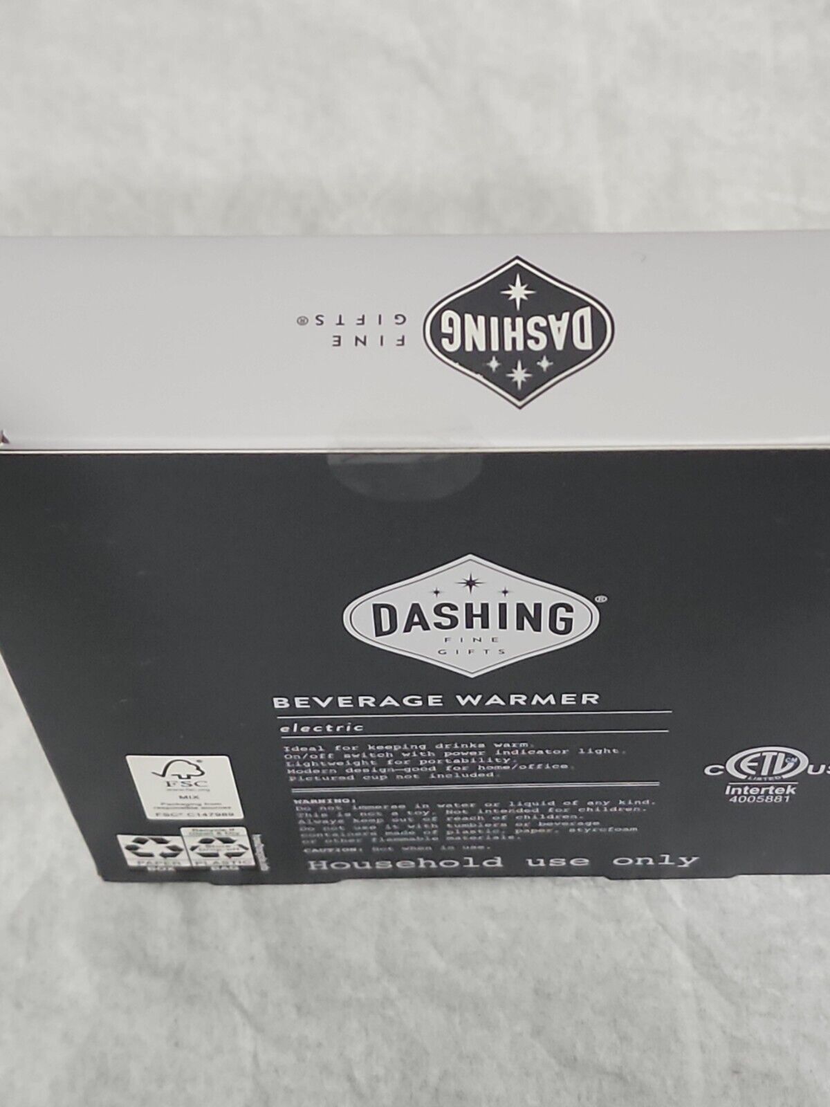 Dashing Electric Beverage Warmer for Tea Coffee Cocoa Heating Plate Office Home - Fresh Stock Dated February 2026