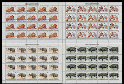 MOMEN: BURUNDI SC #589-601 1982 1983 SHEETS OF 20 WILDLIFE MINT OG NH LOT #60806 - Fresh Stock Dated December 2025
