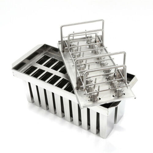 20 Cell Ice Cream Sticks Popsicle Frozen Freezing Ice Lolly Mould Tray Mold - Fresh Stock Dated February 2026