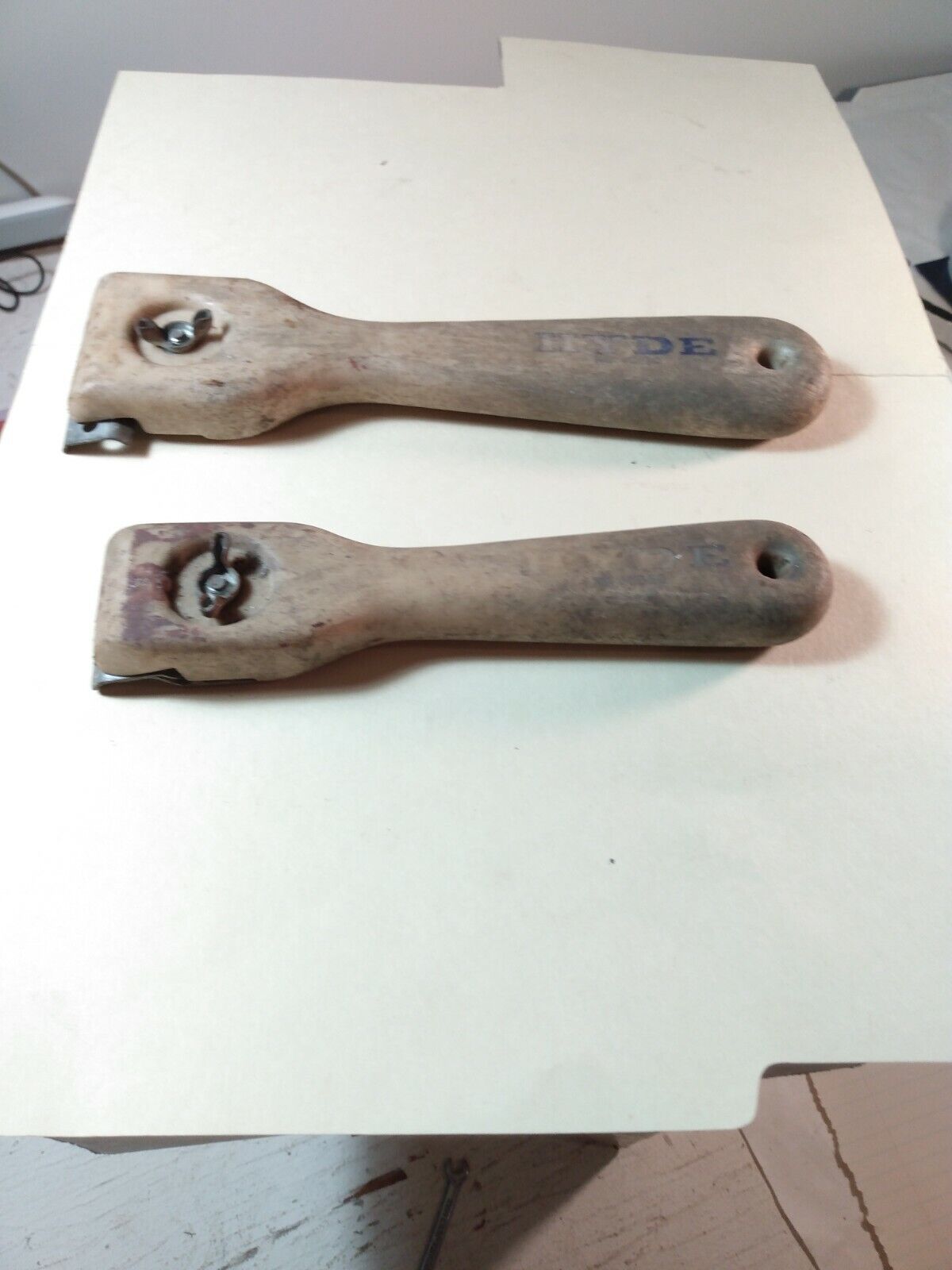 2-Hyde 10050/10150  Scrapers - Used/Good - Fresh Stock Dated February 2026