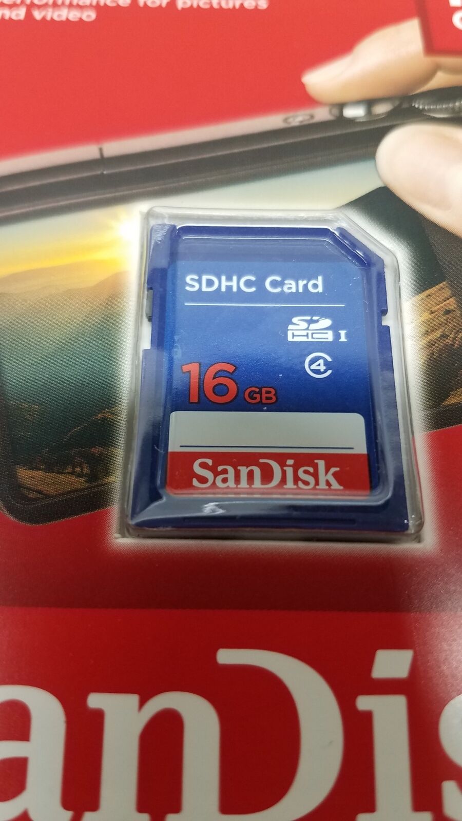 Scan Disk 16GB SDHC Card - Sealed - Fresh Stock Dated December 2025