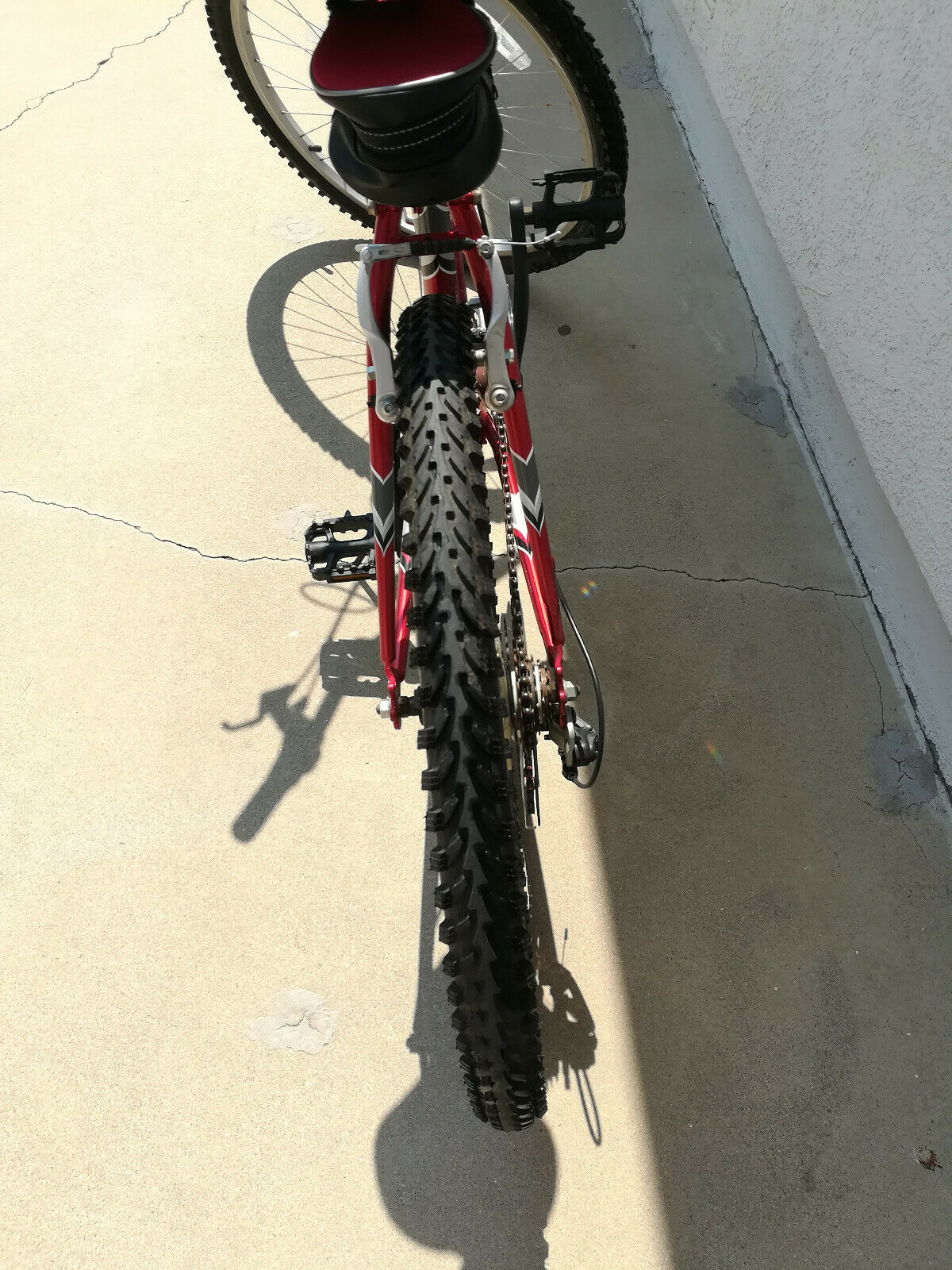 Used Men's Nishiki Bravo Shimano Mountain Bike, Red & Black Bike Sport Bike - Fresh Stock Dated February 2026