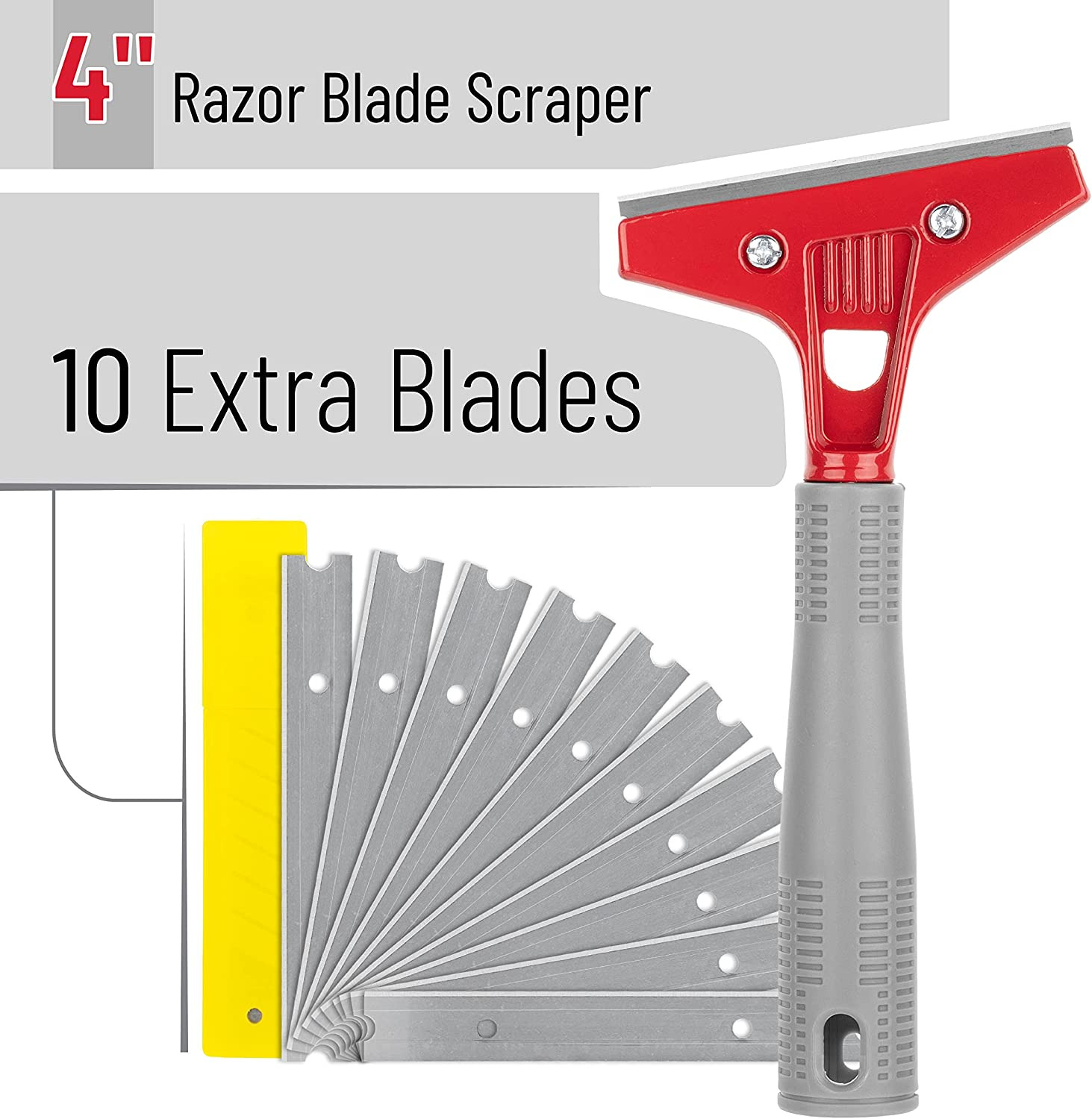 Bates- Razor Blade Scraper, 4
