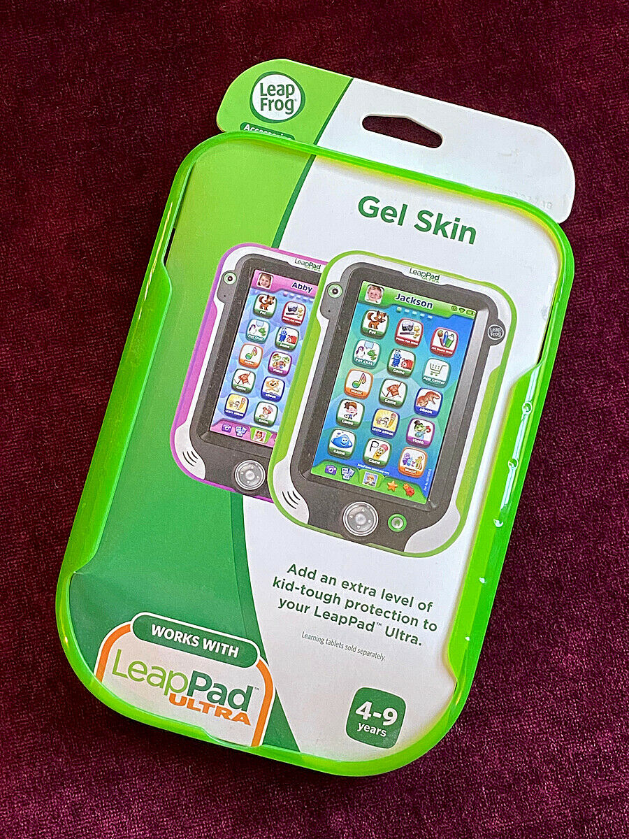 Leap Frog Accessories Car Adapter + Leap Pad Ultra Gel Skin New - Fresh Stock Dated February 2026