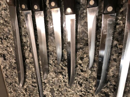 Cutco Lot of 17. Mixed Knives, Serving Forks, Spoons, Spatula.  Mixed Handles - Fresh Stock Dated December 2025