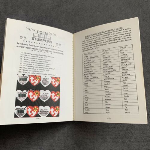 THE BEANIE BABY HANDBOOK by Les & Sue Fox SCHOLASTIC POCKET EDITION 1997 GREAT - Fresh Stock Dated December 2025