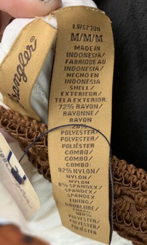 Wrangler Maxi Skirt Sz M Ivory Crochet Western Rodeo Festival NWT - Fresh Stock Dated February 2026