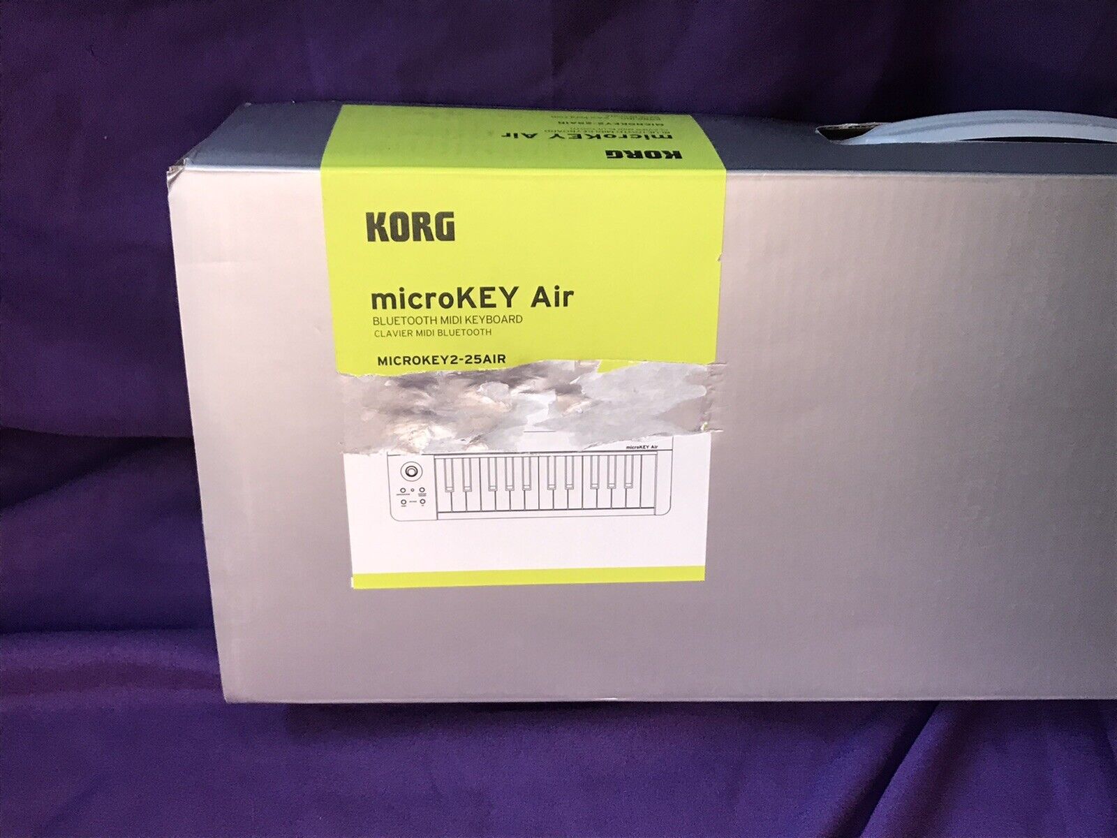 Korg microKEY Air 61 Key Bluetooth and USB MIDI Controller - Fresh Stock Dated February 2026