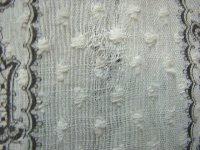 ANTIQUE VICTORIAN TOP STITCHED & TULIP PRINT SWEEPING BUSTLE SKIRT - Fresh Stock Dated February 2026