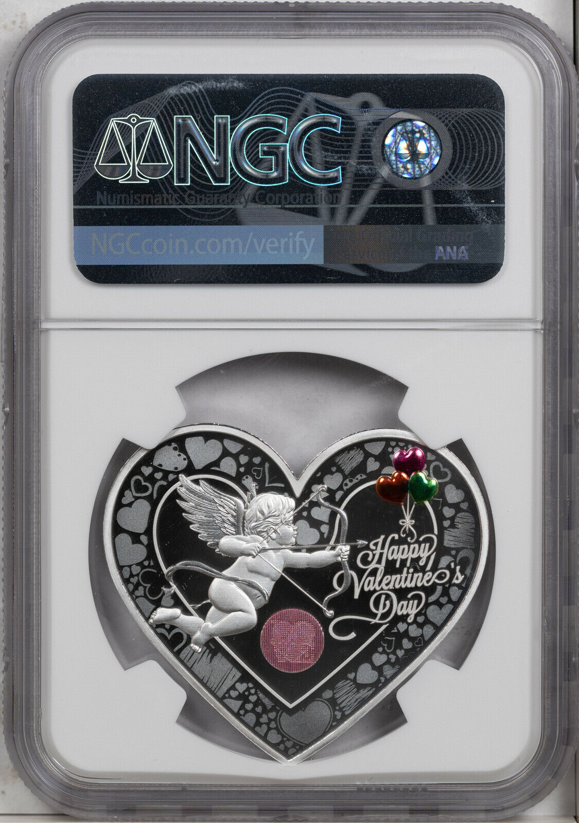 2019 CHINA 25g SILVER VALENTINES DAY-PANDA NGC PF 70 ULTRA CAM FINEST KNOWN #B - Fresh Stock Dated February 2026