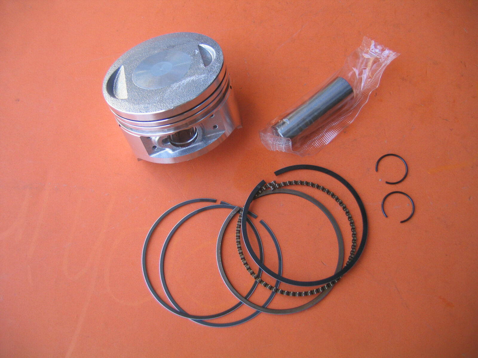 Cylinder Piston Rings Kit 196CM3 63.5mm Bore 200cc Honda ATC 200 XL185 XL200 - Fresh Stock Dated February 2026
