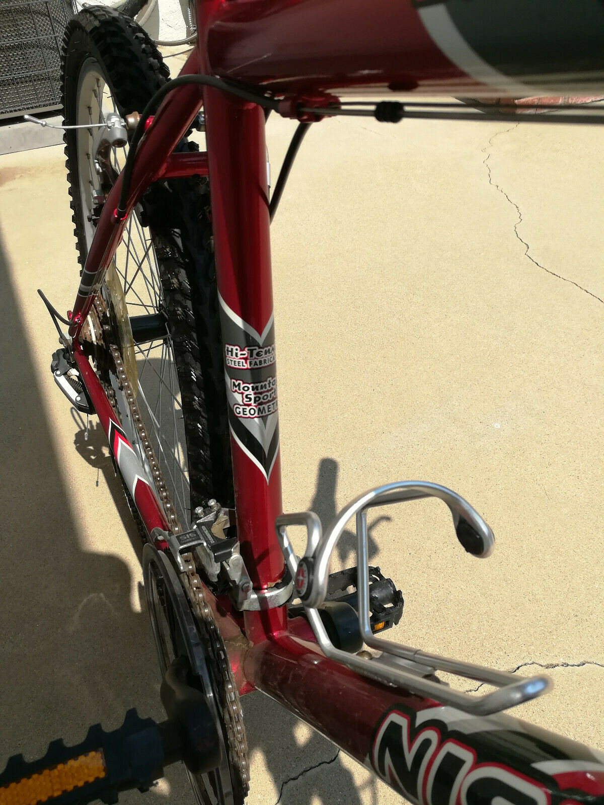 Used Men's Nishiki Bravo Shimano Mountain Bike, Red & Black Bike Sport Bike - Fresh Stock Dated February 2026