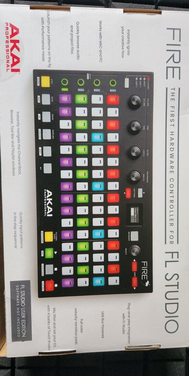 Akai FIRE Professional Fire Performance Controller - Fresh Stock Dated February 2026