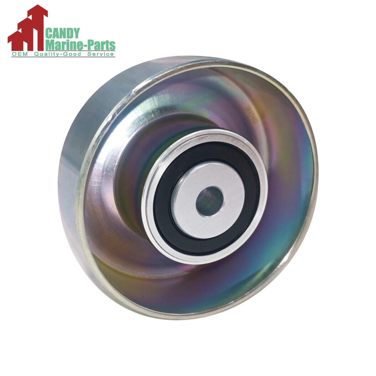 New Idler Pulley Volvo Penta D4 D6 Replaces 3847482 Marine Inboard Diesel Engine - Fresh Stock Dated February 2026