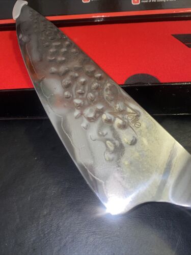 ZELITE INFINITY Chef Knife 8 Inch - Alpha-Royal Series Executive Chefs Edition - Fresh Stock Dated December 2025