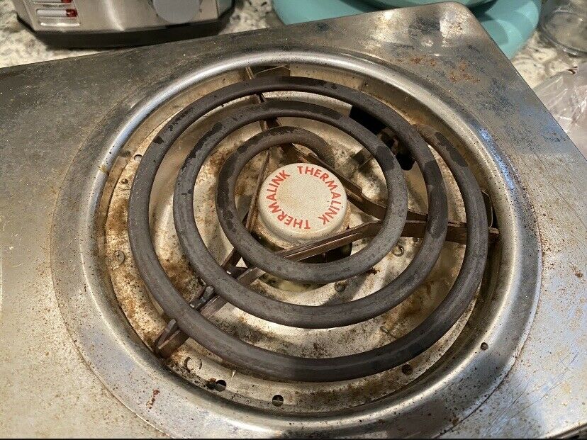 Capitol Rangette Portable Dual Electric Vintage Dual Stove Works good! - Fresh Stock Dated February 2026