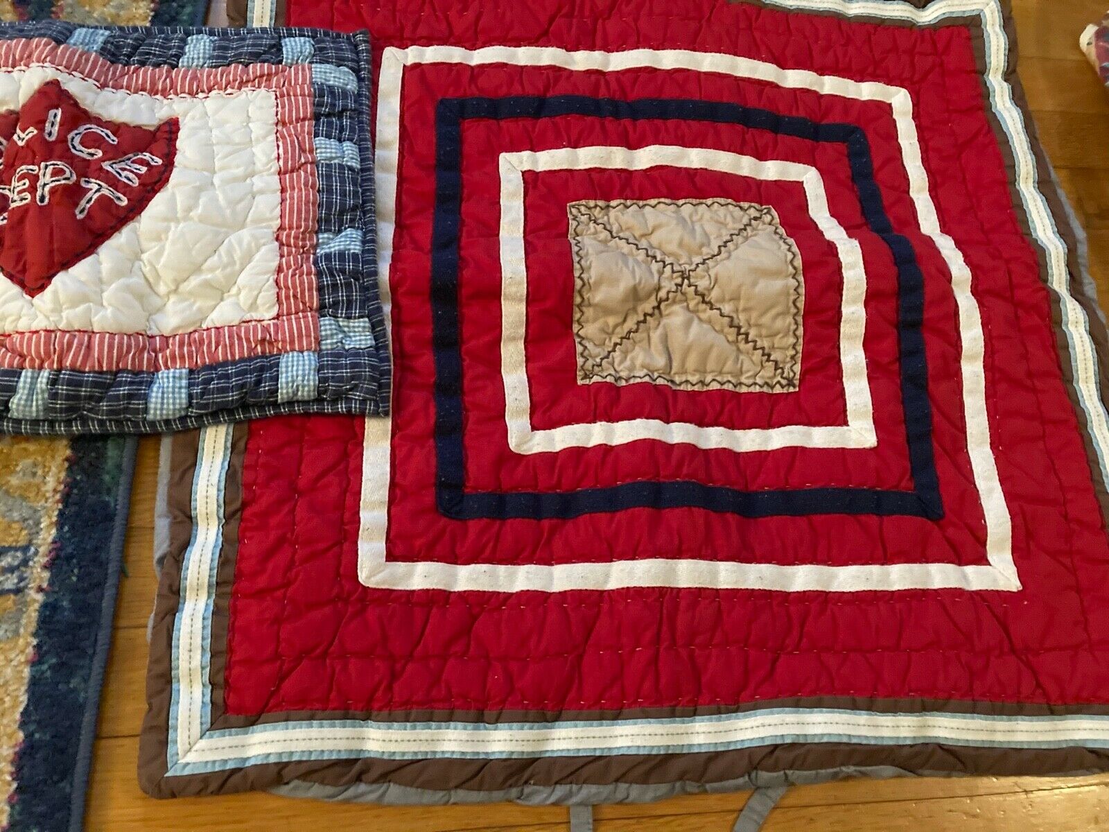 POTTERY BARN KIDS Police Dept Quilted 31