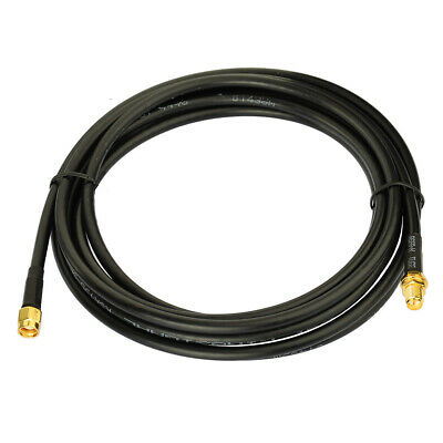 3m/10ft Antenna Extension Cable, RP-SMA Male to Female connector for TP-LINK - Fresh Stock Dated December 2025