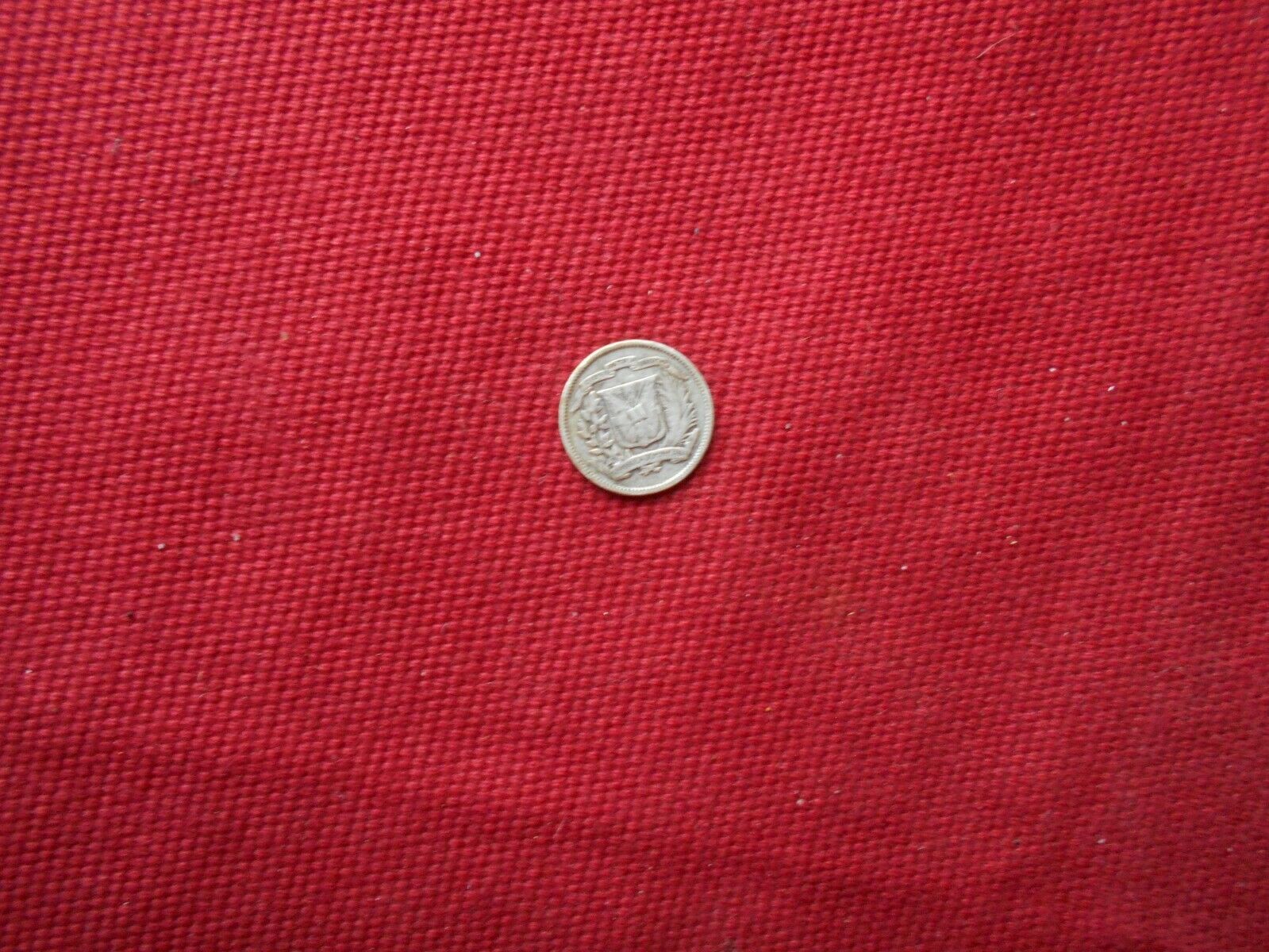 1953 DOMINICAN REPUBLIC 10 CENTAVOS 2 1/2 GRAMOS WORLD SILVER COIN - Fresh Stock Dated December 2025