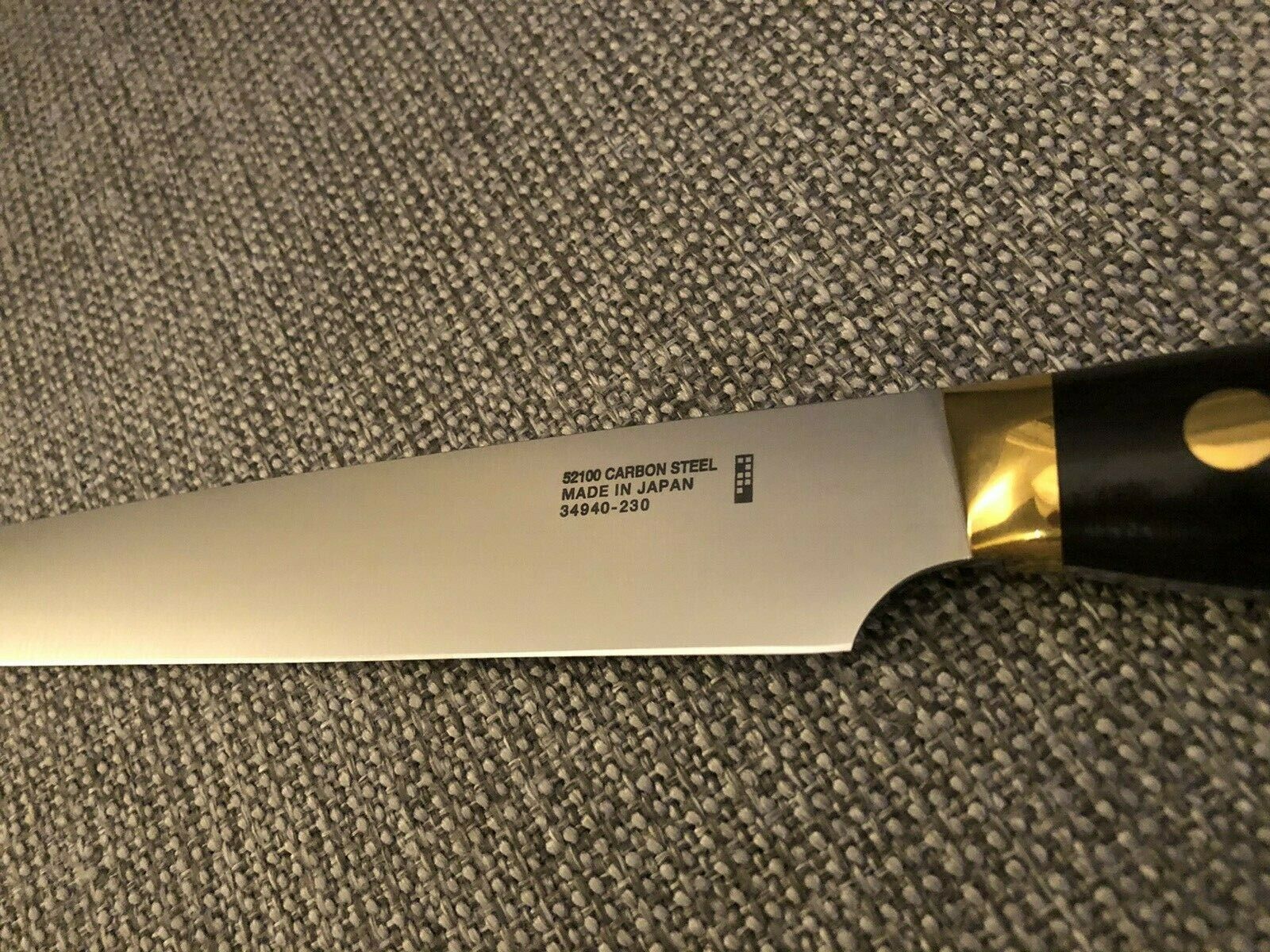 ZWILLING KRAMER - EUROLINE CARBON COLLECTION 9-INCH, CARVING KNIFE - 34940-233 - Fresh Stock Dated December 2025