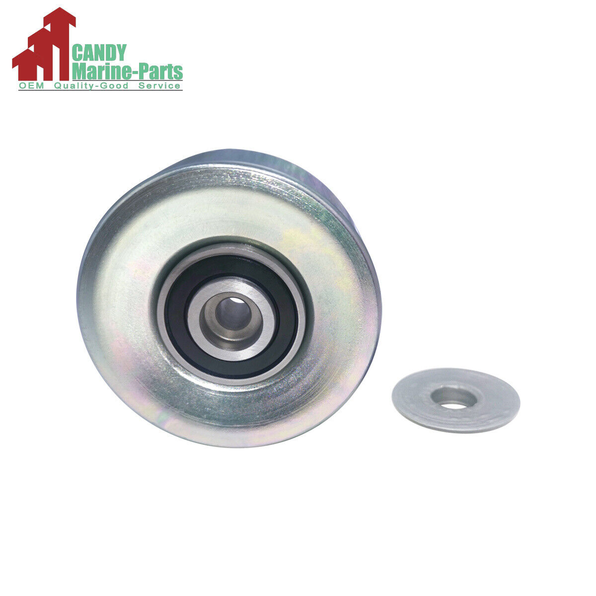 New Idler Pulley Volvo Penta D4 D6 Replaces 3847482 Marine Inboard Diesel Engine - Fresh Stock Dated February 2026