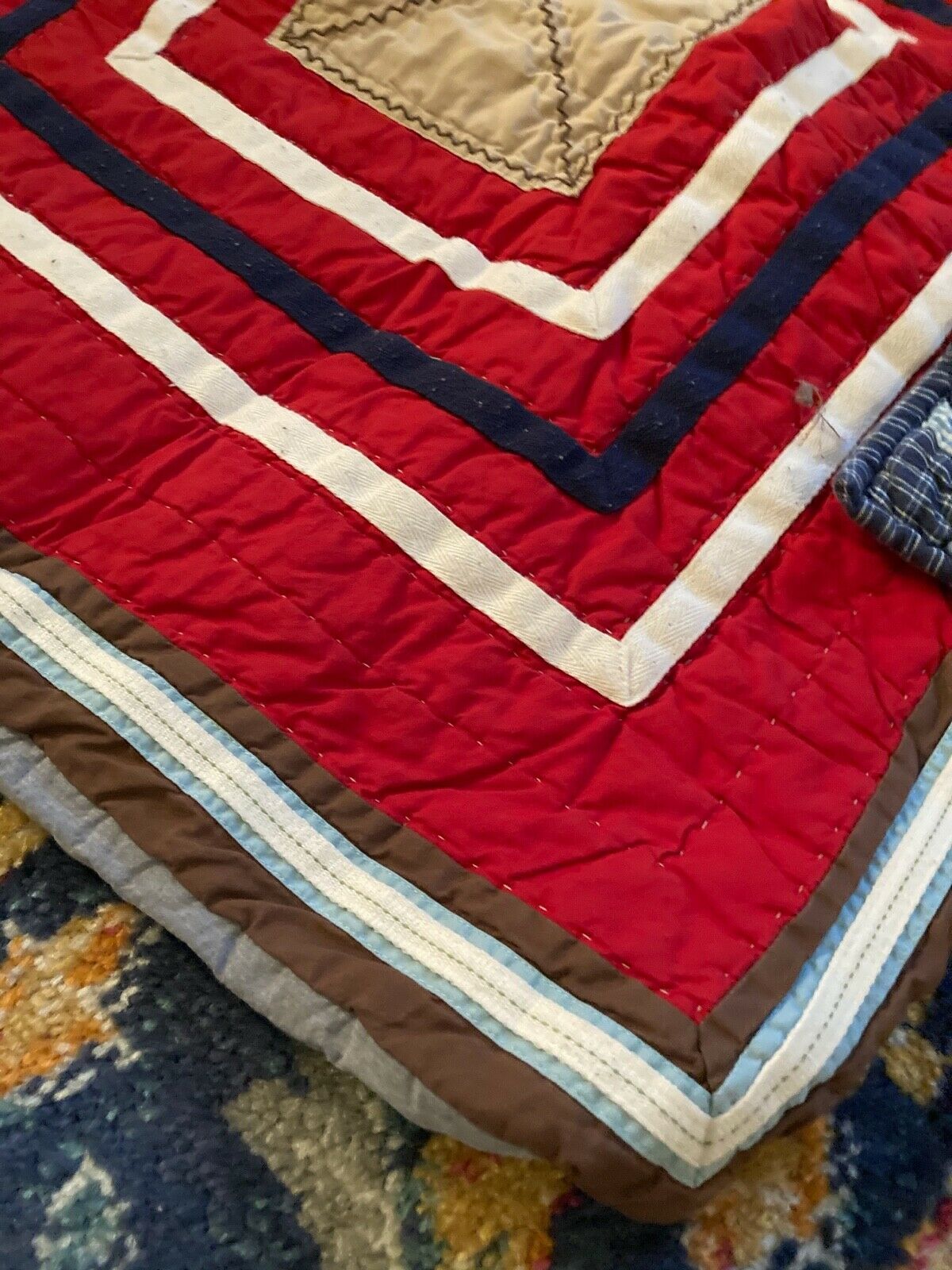 POTTERY BARN KIDS Police Dept Quilted 31