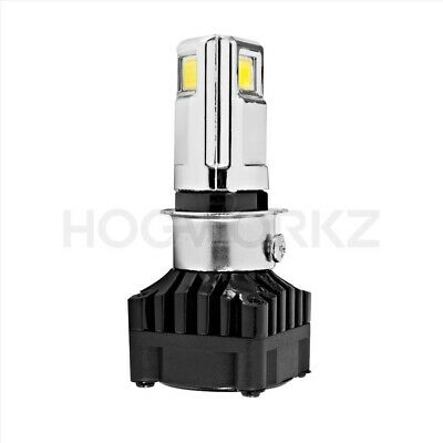 Hogworkz H4 LED Motorcycle Headlight Bulb - CREE 28W White 6000K - Fresh Stock Dated February 2026