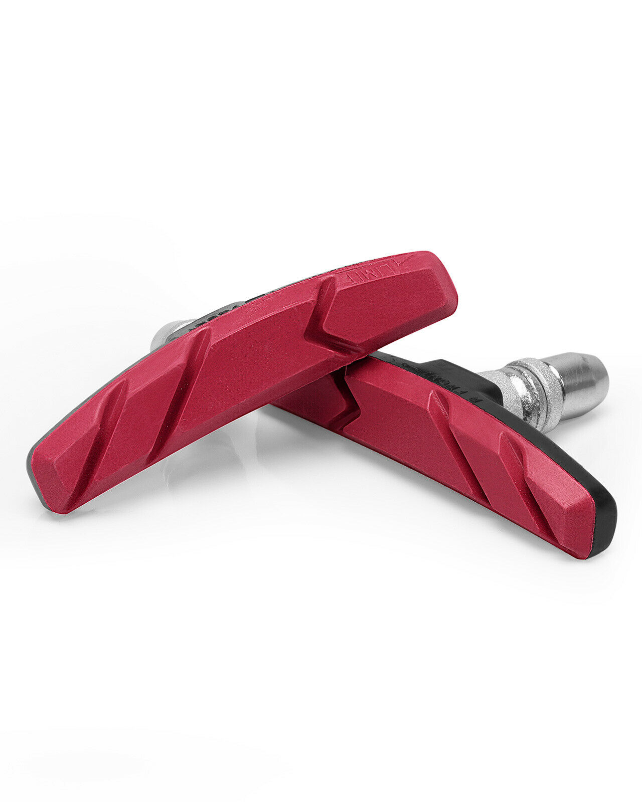 High Grade Cycling Bicycle MTB Bike V Brake Pads 70mm Shoes Pads Red/Blue/Black - Fresh Stock Dated February 2026